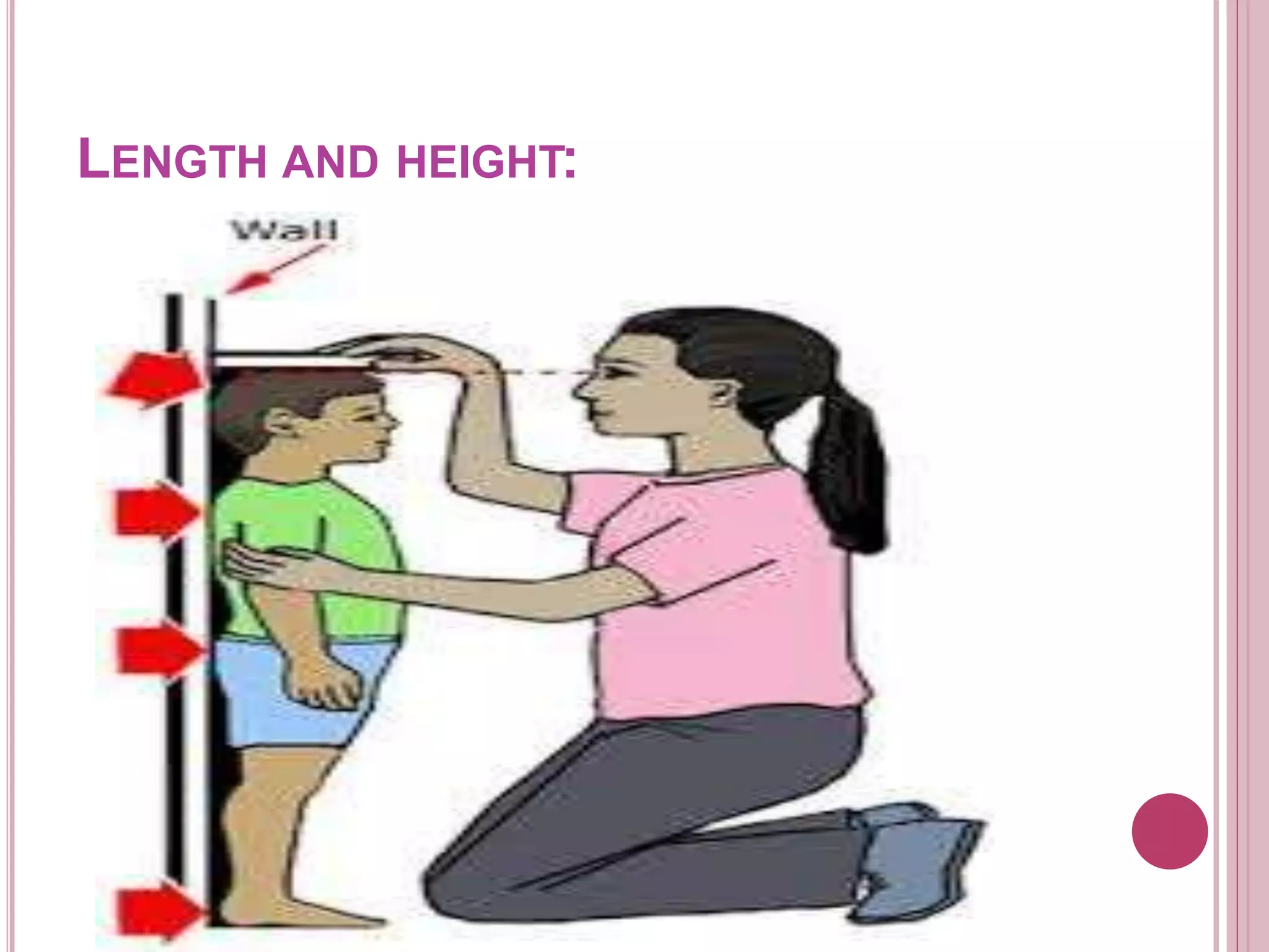 LENGTH AND HEIGHT:
 