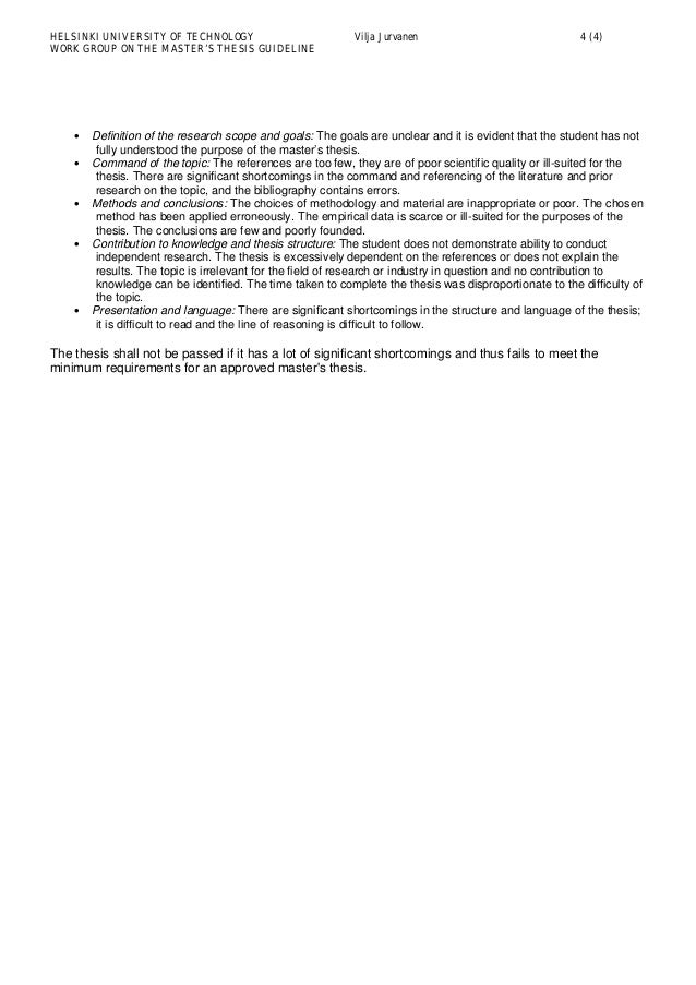 Thesis Evaluation Guideline | International University of Japan