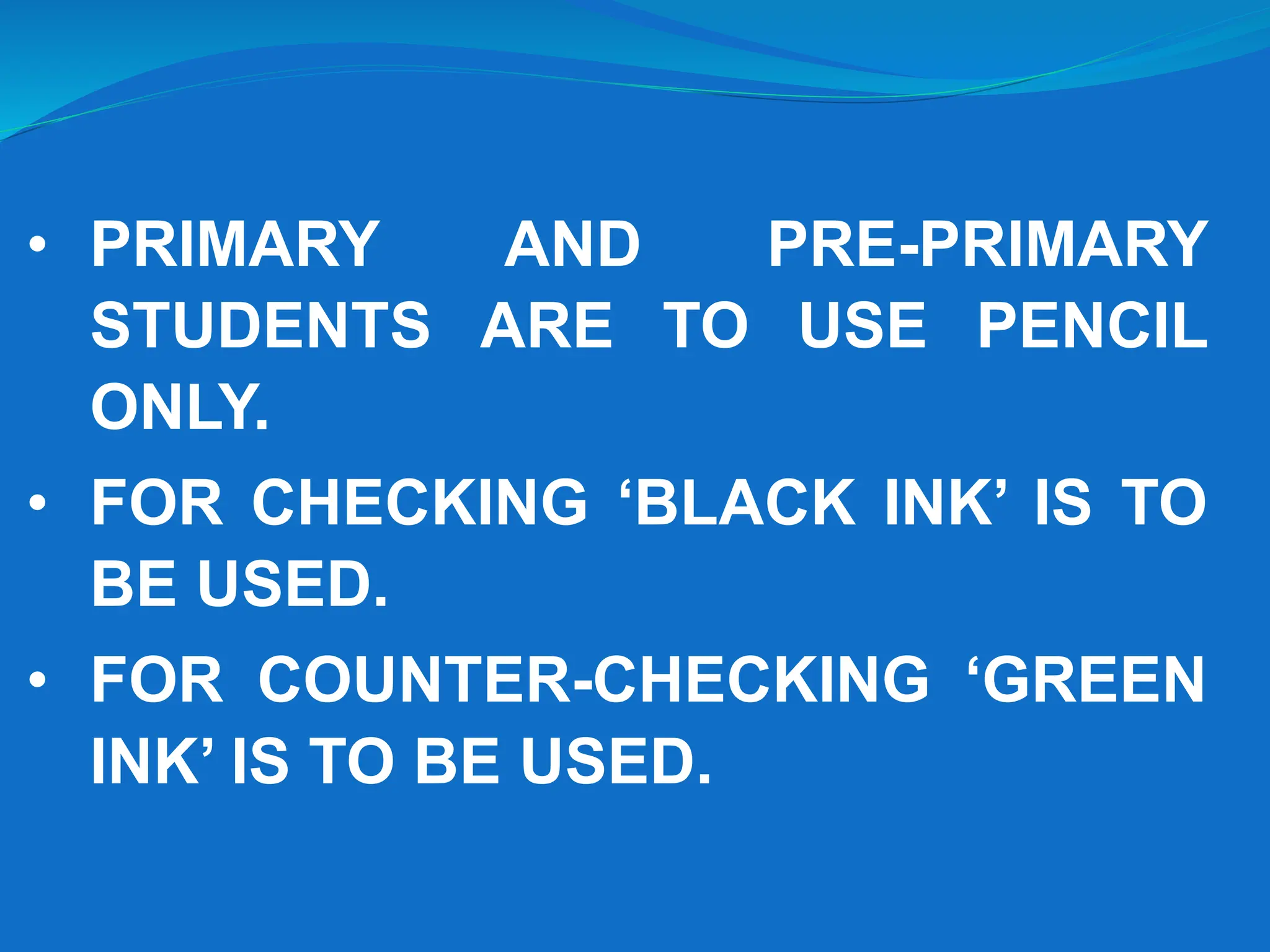 Guideline for teachers notebook checking.ppt