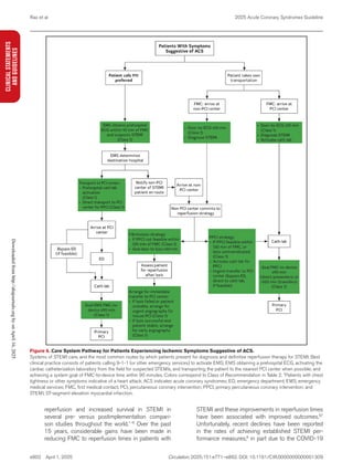 Acs Med List Algorithm Guideline for The Management of ACS Update | PDF