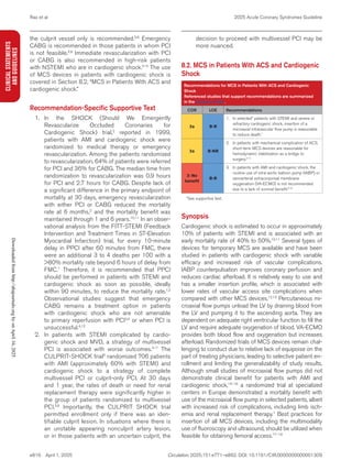 Calgary Guide Acs Guideline for The Management of ACS Update | PDF