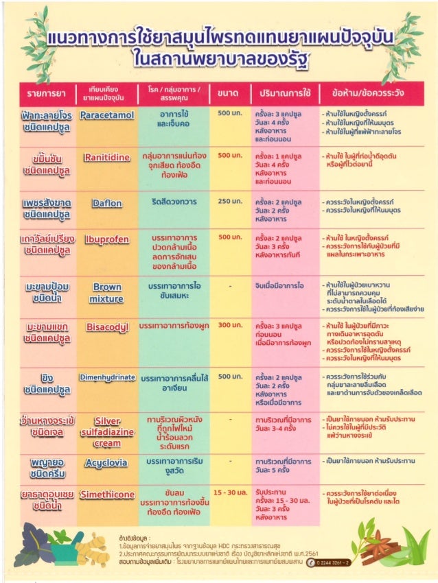 Guideline for using herbal medicine substituent in government hospita…