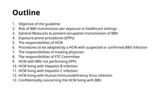 Guideline on Blood Borne Virus Infections.pptx