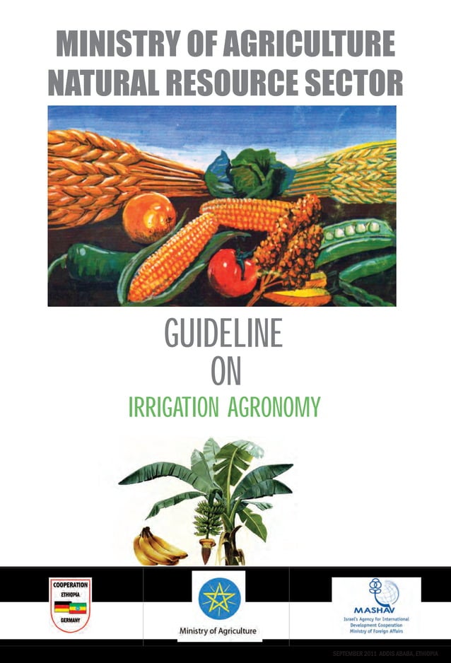Guideline on Irrigation Agronomy Ethiopia, 2011 PDF