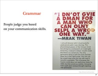 Guidelines for Writing