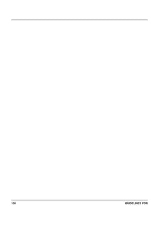 GUIDELINES FOR100
 