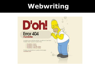 Webwriting 