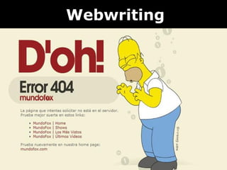 Webwriting
 