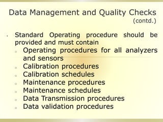 Guidelines on monitoring of online water water / effluent quality ...