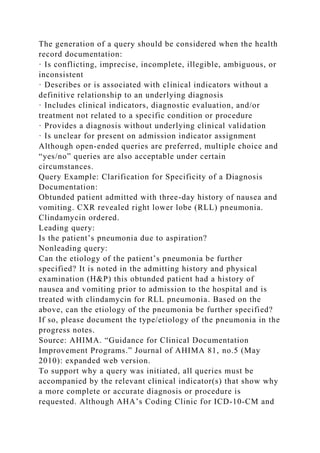 Guidelines for Achieving a Compliant Query Practice (2016 Update).docx ...