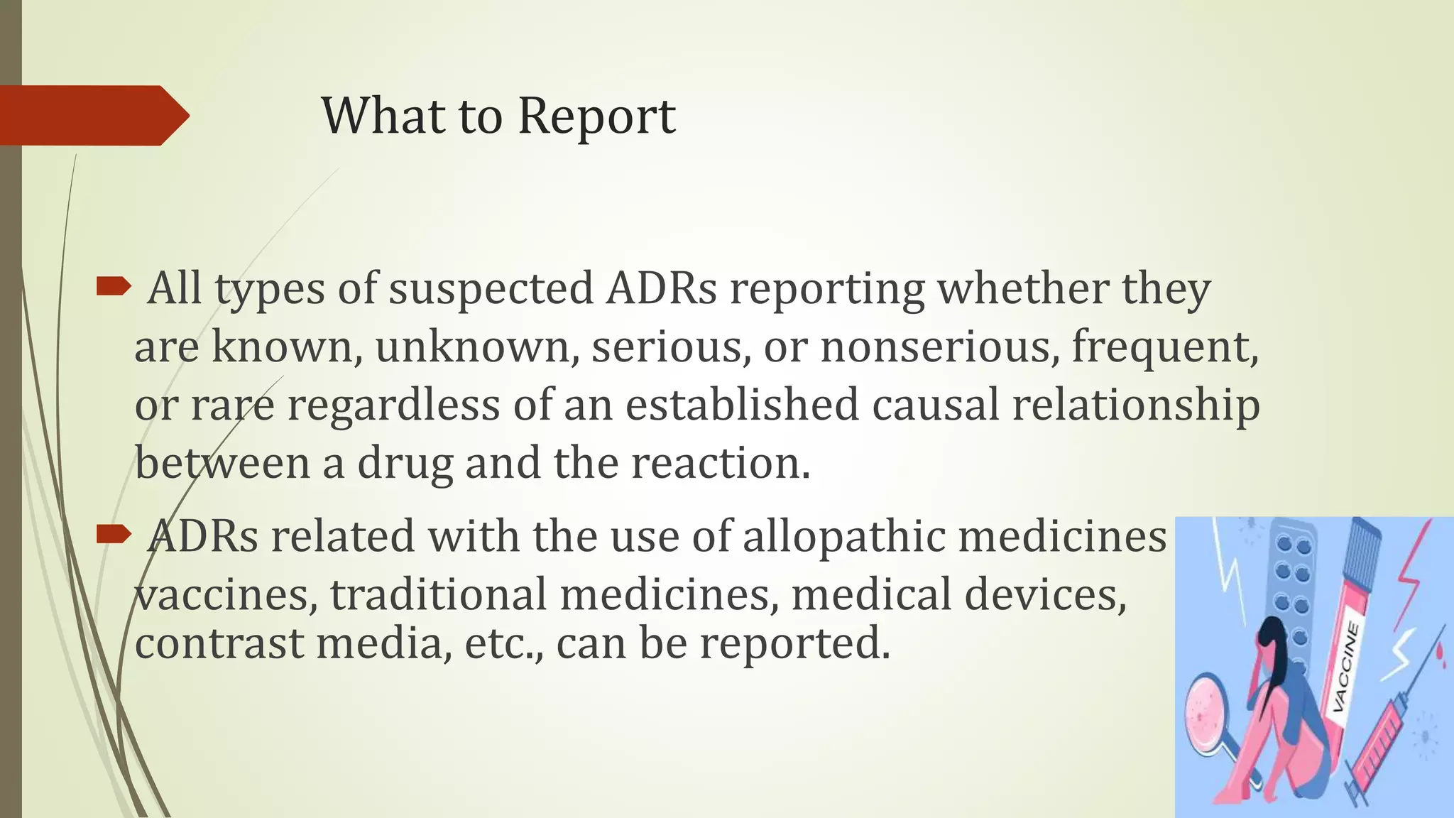 Guidelines For ADR Reporting.pptx | Pharmaceutical Industry | Industries
