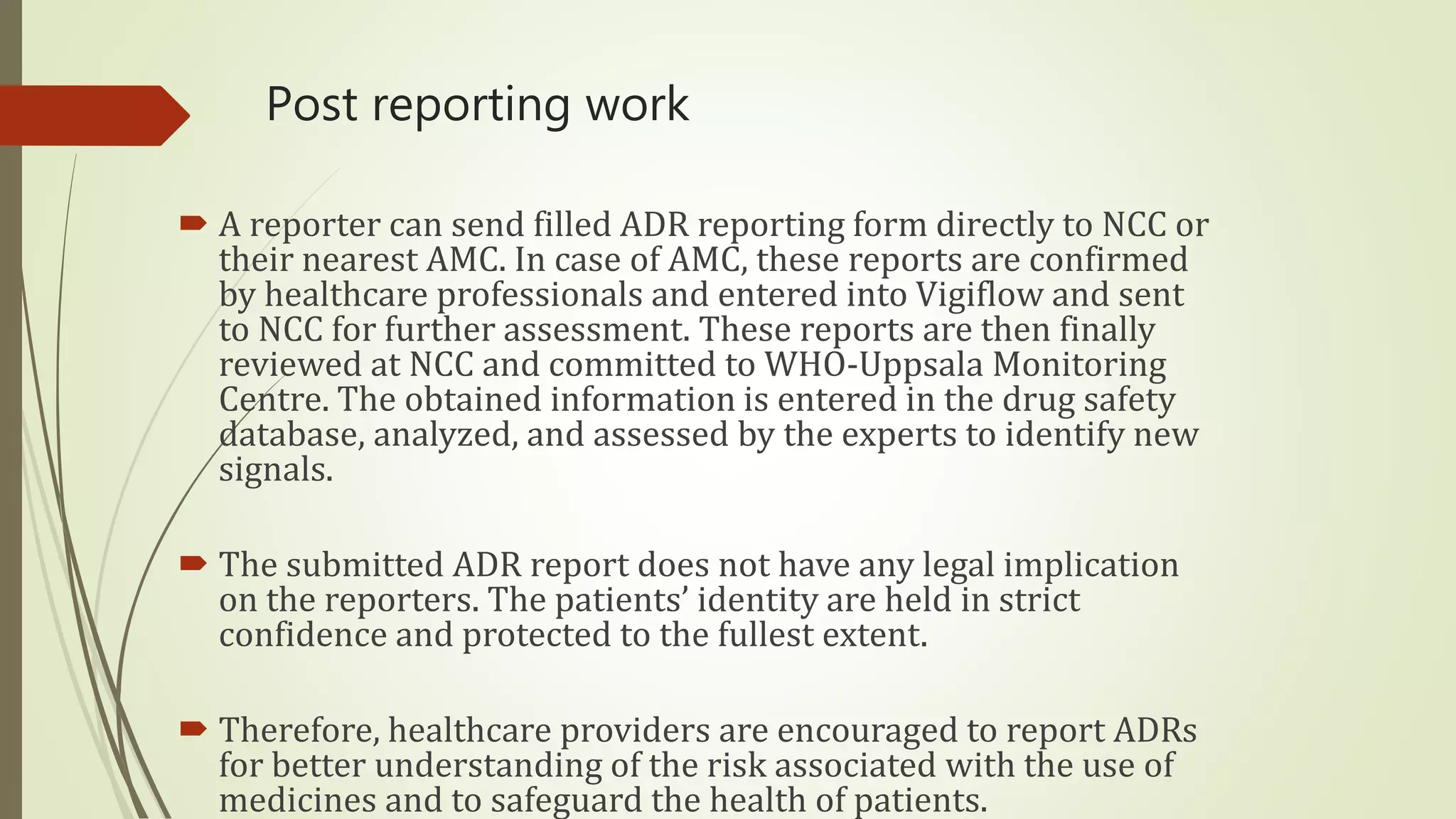Guidelines For ADR Reporting.pptx | Pharmaceutical Industry | Industries
