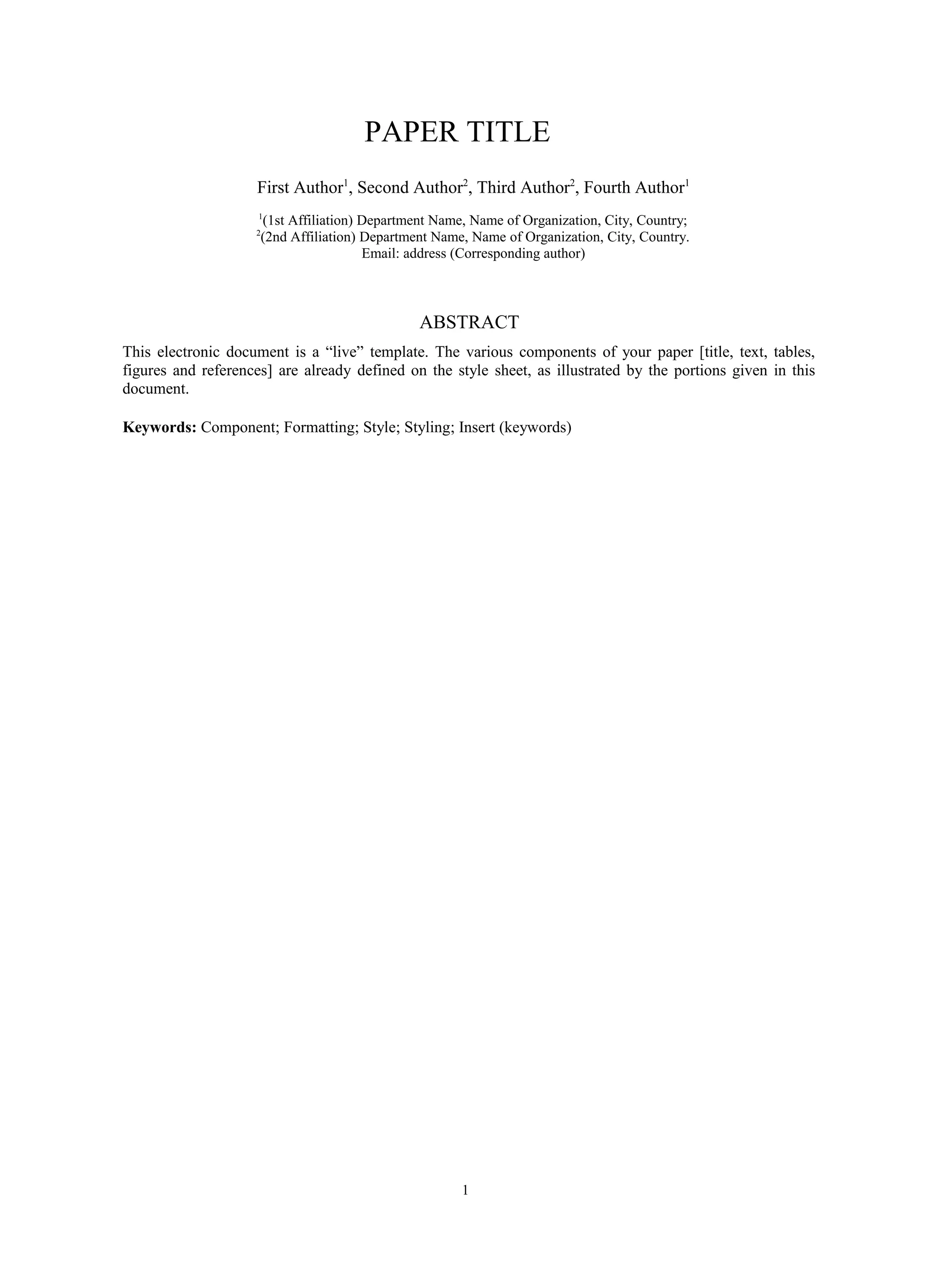 Guidelines for authors | DOC