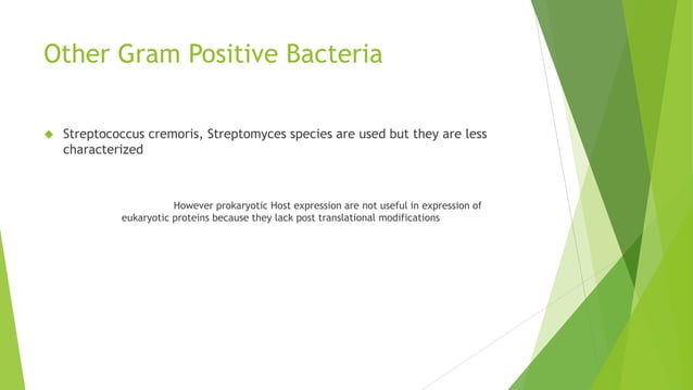 Guidelines For Choosing Host Vector Systems Ppt