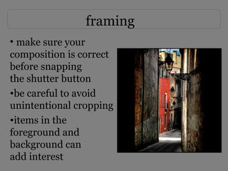 Correct Composition guidelines for composition | PPT