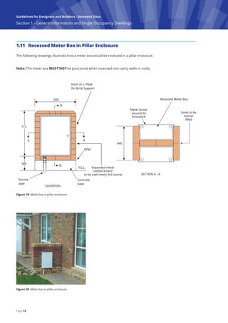 Recessed Meter Panel Gas Installation Guidelines for Designers and Builders - Domestic Sites ...