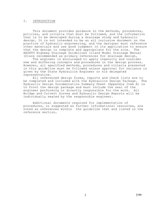 Guidelines for Drainage Studies and Hydraulic Design (March 1999).pdf