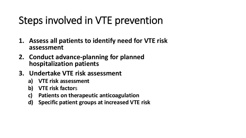 Guidelines for dvt prophylaxis in surgical patients