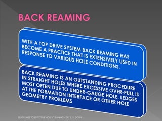 GUIDELINES TO EFFECTIVE HOLE CLEANING - DR. S. V. DOSHI

56

 