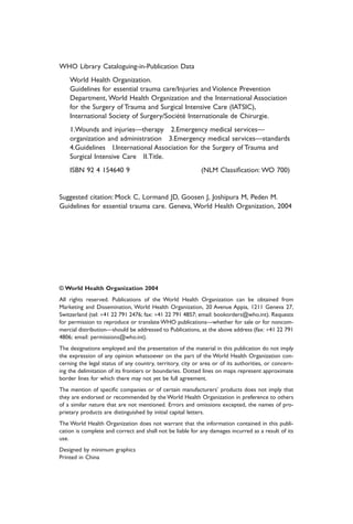 Who Form Guidelines for essential trauma care WHO.pdf