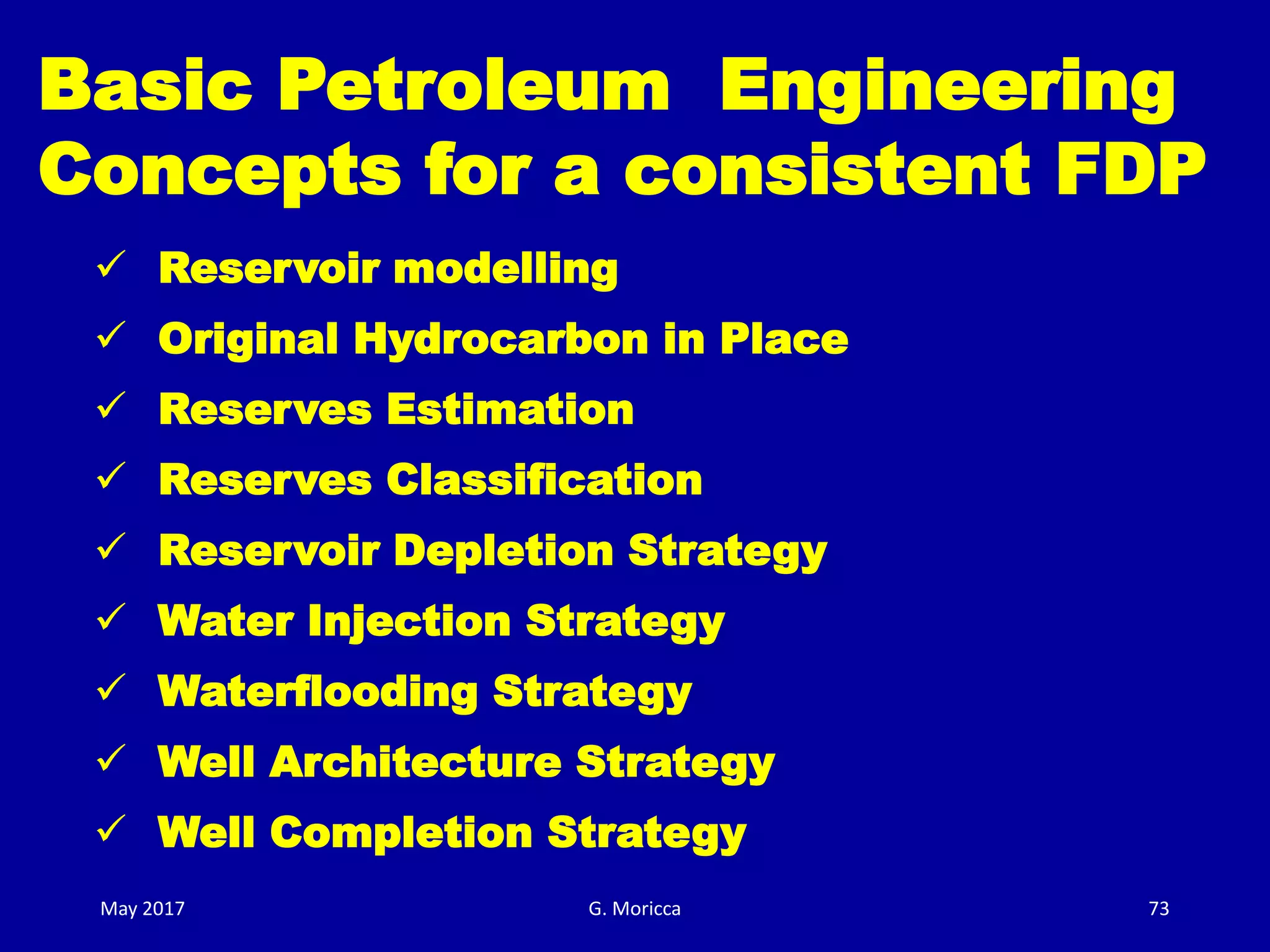 Guidelines for field development plan | PDF