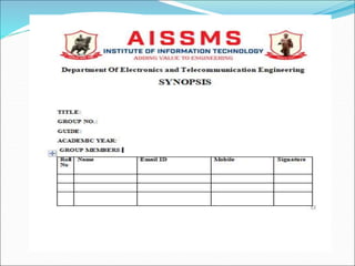 Guidelines for Final Year Engineering & Technology Project.ppt