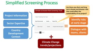 Guidelines for mainstreaming climate change and key consideration | PDF