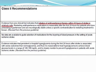 Guidelines for management of acute stroke | PPTX