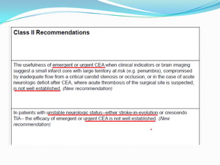 Guidelines for management of acute stroke | PPTX