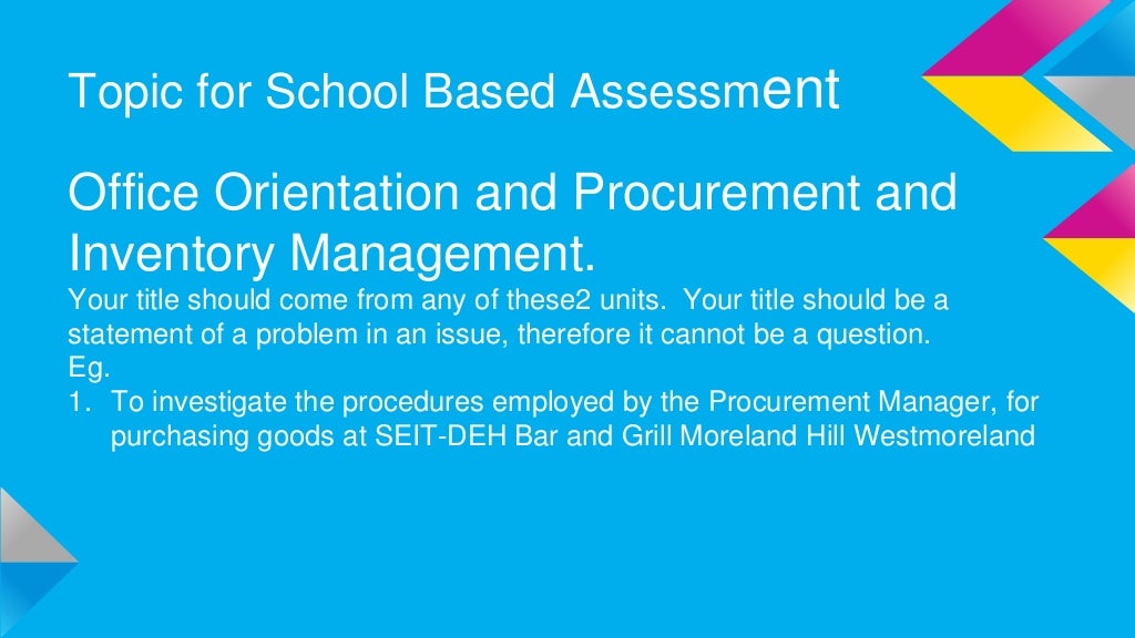 Guidelines for office administration sba