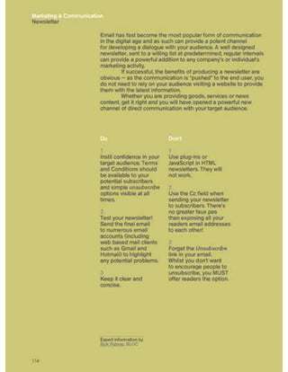 Guidelines for online success