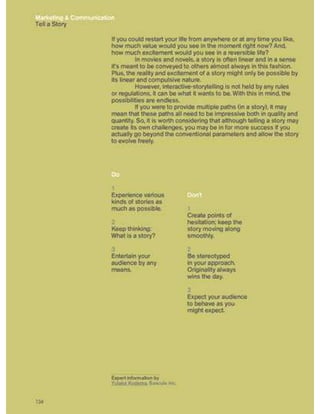 Guidelines for online success