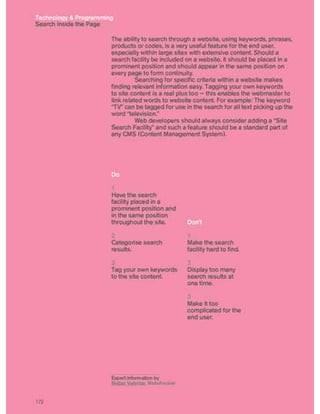 Guidelines for online success