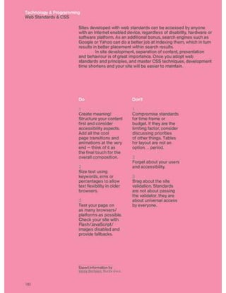 Guidelines for online success