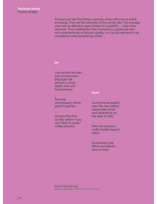 Guidelines for online success