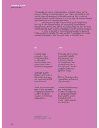 Guidelines for online success