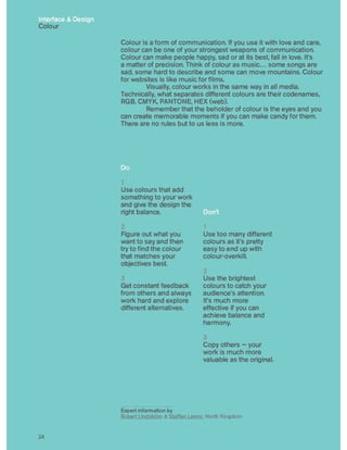 Guidelines for online success