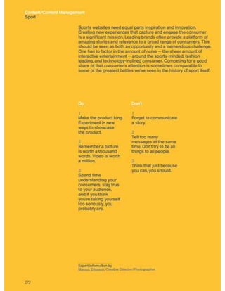 Guidelines for online success