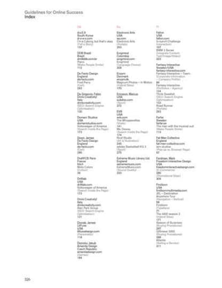 Guidelines for online success