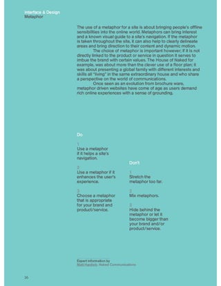 Guidelines for online success