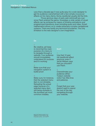 Guidelines for online success