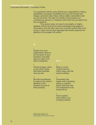 Guidelines for online success