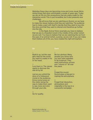 Guidelines for online success