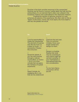 Guidelines for online success