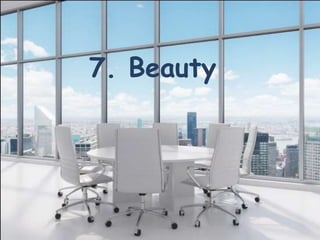 7. Beauty
 