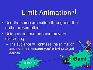 Guidelines for preparing powerpoint presentations | PPT
