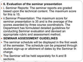 Seminar First Slide GUIDELINES FOR PRESENTATION OF PROJECT SEMINAR AND REPORT (1) (1).pptx