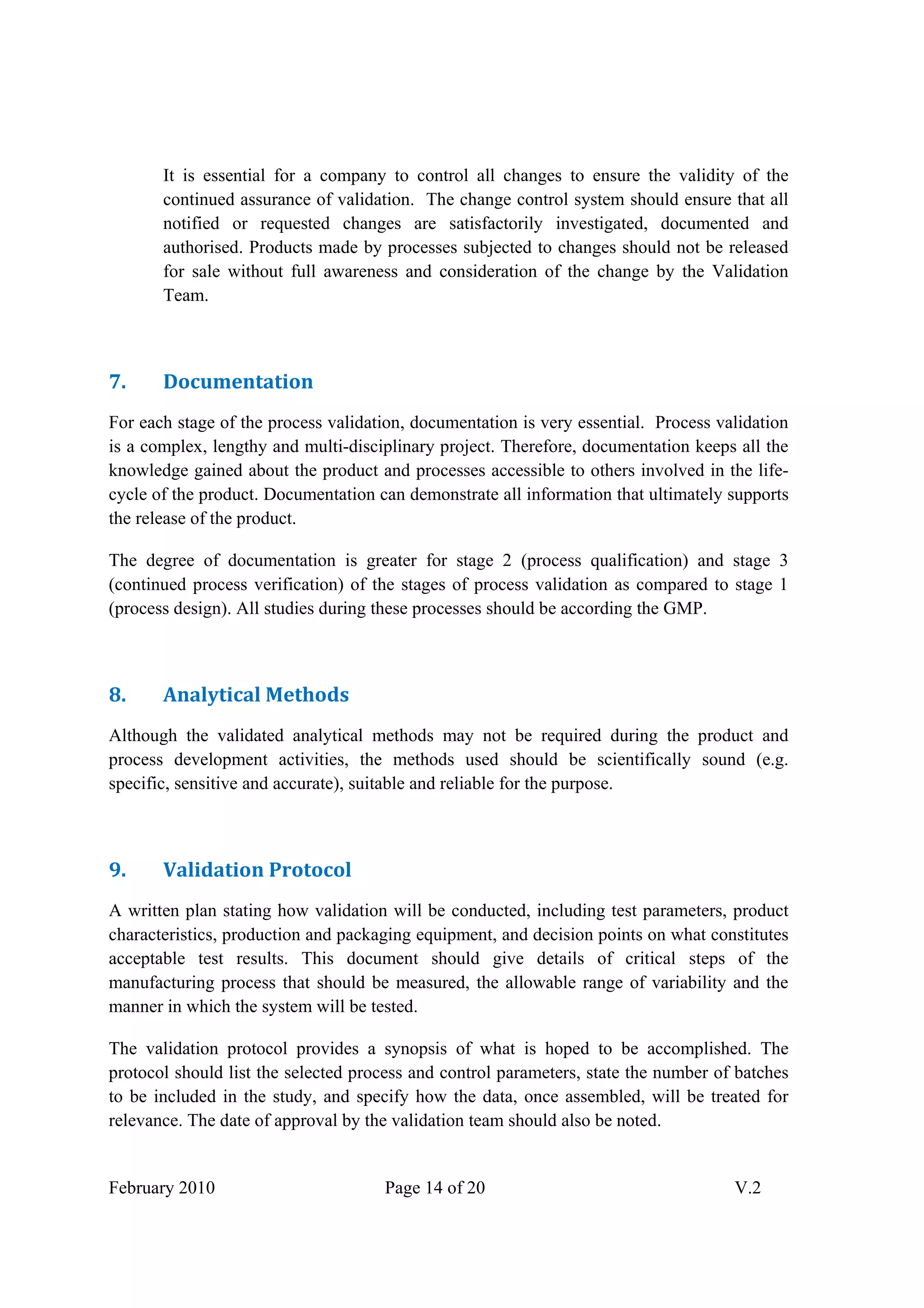 Guidelinesfor processvalidationofpharmaceuticaldosageforms | PDF