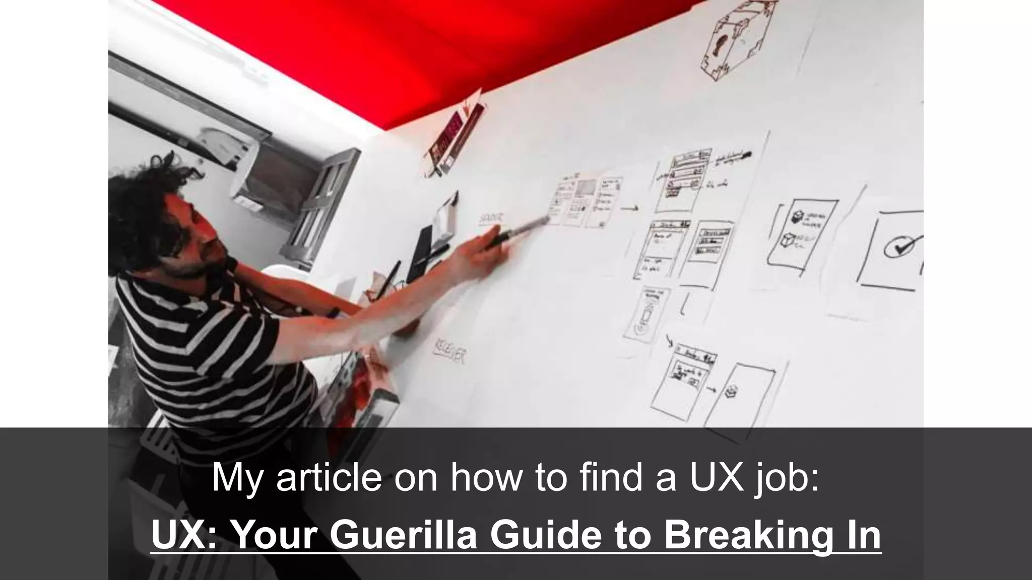 My article on how to find a UX job:
UX: Your Guerilla Guide to Breaking In
 