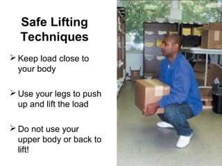 Guidelines for safer lifting | PPT